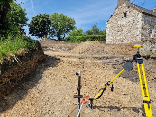 GNSS survey station Pembrokehsire