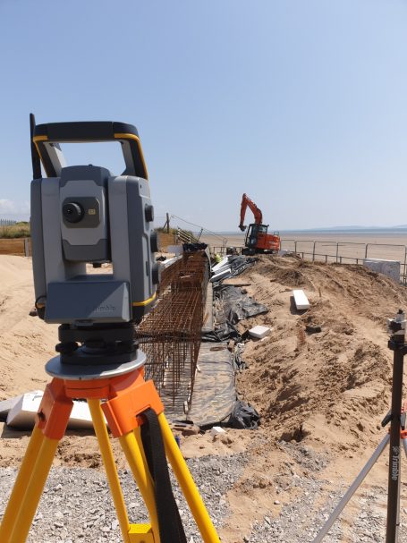 site engineering pendine sands museum foundations