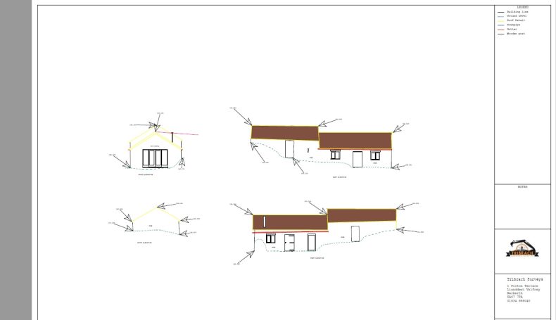 building elevation survey south wales